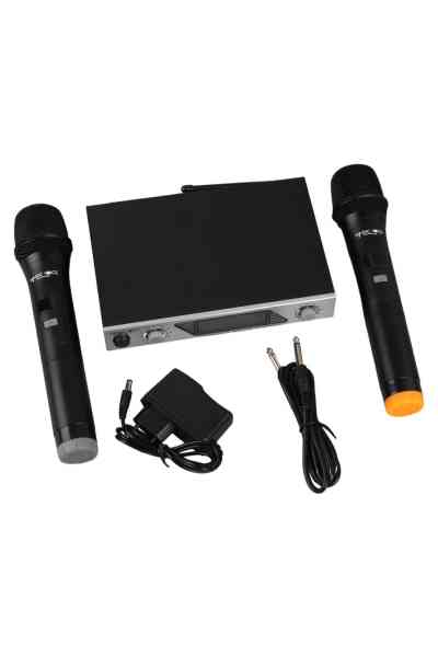 Magicvoice MV-1312EE Uhf 2 El Kablosuz Telsiz Mikrofon - Görsel 3