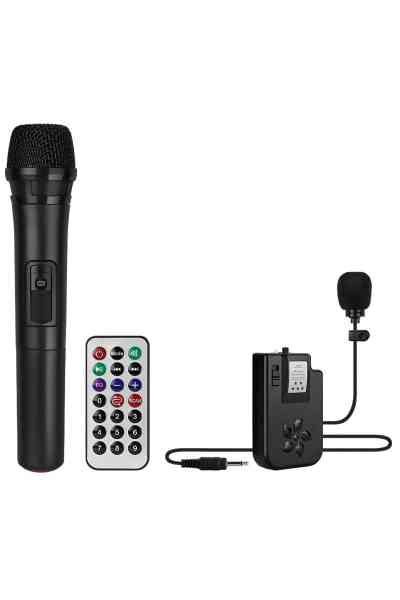 Magicvoice MV-2016 Max 175W USB-SD-BT Siyah 1E-1Y Mikrofonlu Aktif Hoparlör - Görsel 2