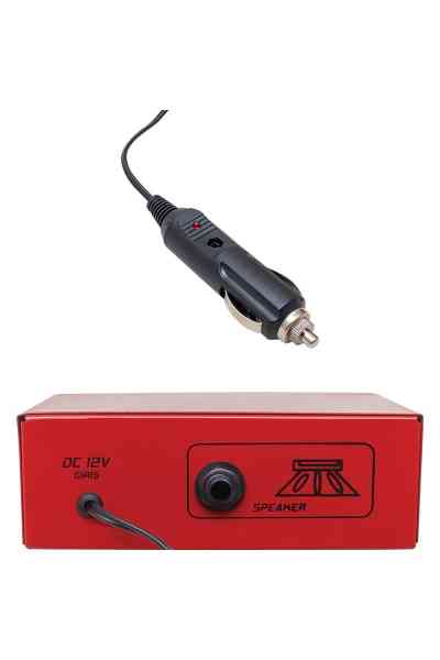 12 Volt 40 Watt Mini Metal Kasa Pazarcı Anfisi - Görsel 3