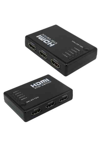 Powermaster 5 Giriş 1 Çıkış HDMI Switch - Görsel 4