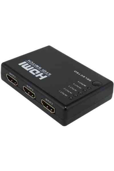 Powermaster 5 Giriş 1 Çıkış HDMI Switch - Görsel 2