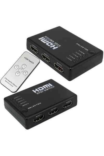 Powermaster 5 Giriş 1 Çıkış HDMI Switch - Görsel 3