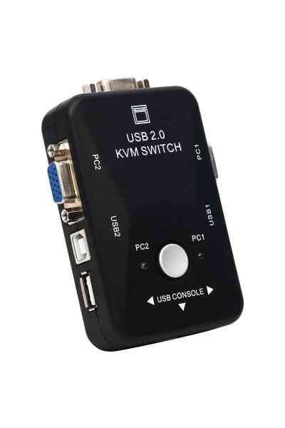 Powermaster USB Manuel 2 Port Kvm Switch PM-12690 - Görsel 3