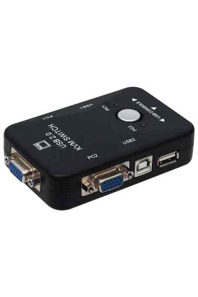 Powermaster USB Manuel 2 Port Kvm Switch PM-12690 - Görsel 2