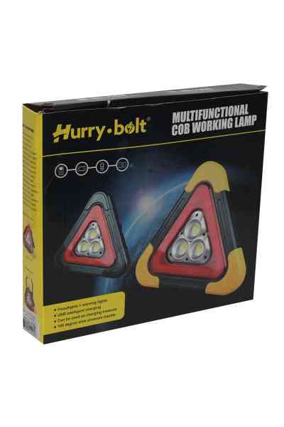 Powermaster Solar Şarj Üçgen Cob Aydınlatma Park Lambası HB-7709 - Görsel 3