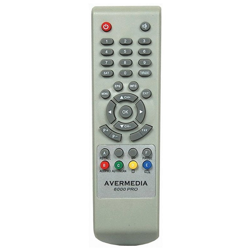 Avermedia 6000 Uydu Alıcı Kumandası