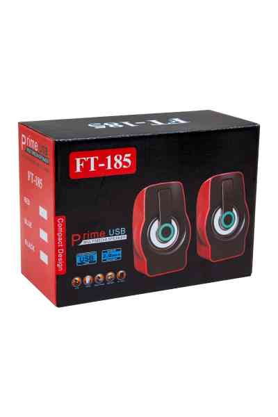 MagicVoice MV-4941 USB Hoparlör Rgb Işıklı Siyah/Mavi-Siyah/Kırmızı (2x3 Watt - 4 Ohm) - Görsel 2