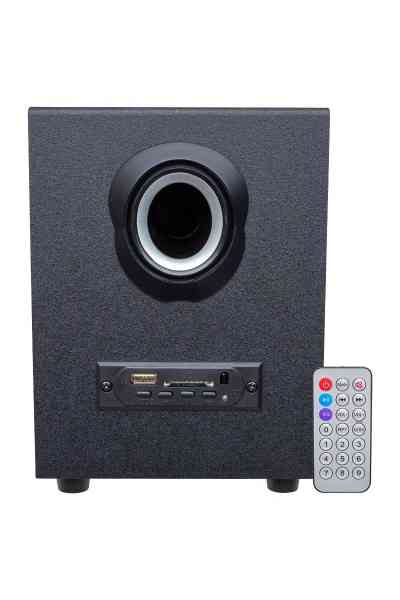 Magicvoice USB-TF-FM-Bluetooth Destekli Uzaktan Kumandalı 2+1 Ses Sistemi MV-4966 - Görsel 4