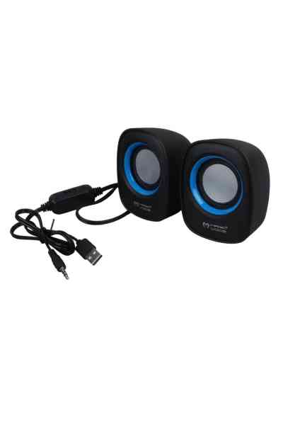 Magicvoice D-05A Mini 5 Watt Aux 2.0 Multimedia 1+1 USB Speaker - Hoparlör - Görsel 3