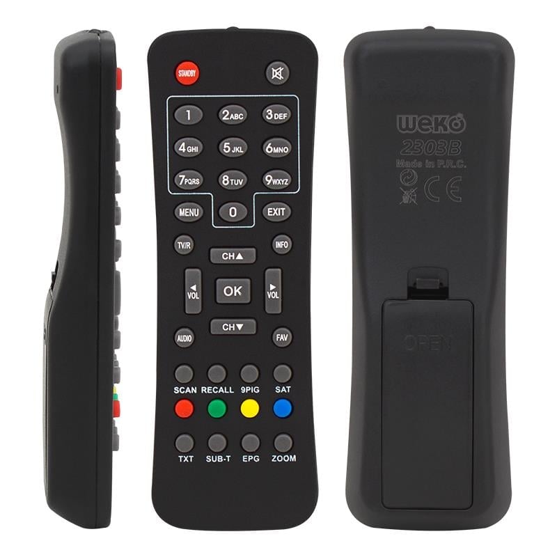 Amstrad Mini TTX Küçük SD Uydu Alıcısı Kumandası