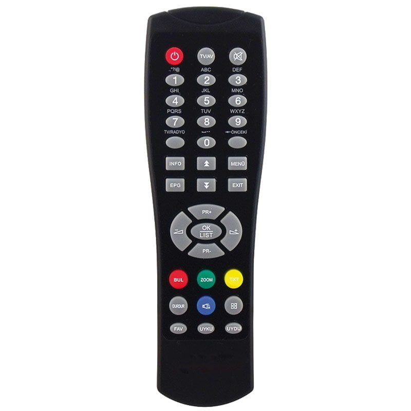 Hiremco Seoul F3 Gold Uydu Alıcı Kumandası