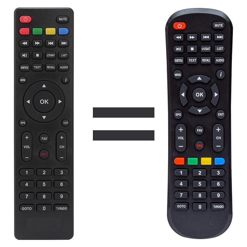 Mersat Elite Uydu Alıcı Kumandası 3041