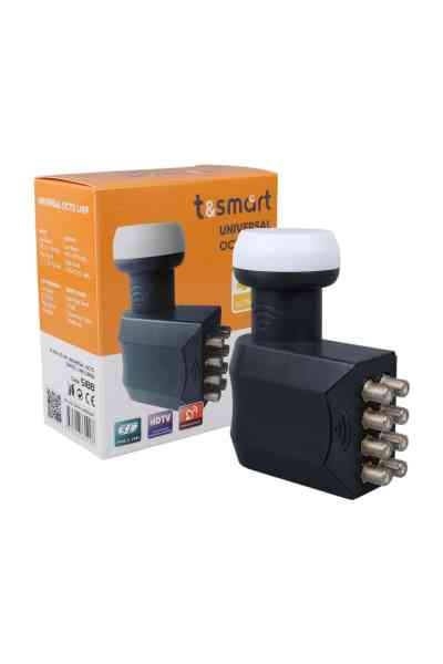 T&Smart 0.8dB Ultra HD 4K Universal Sekizli Lnb - Görsel 4