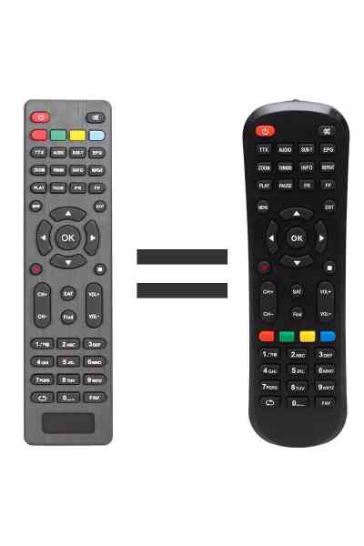 Forte-Elite Uydu Alıcı Kumandası 33990