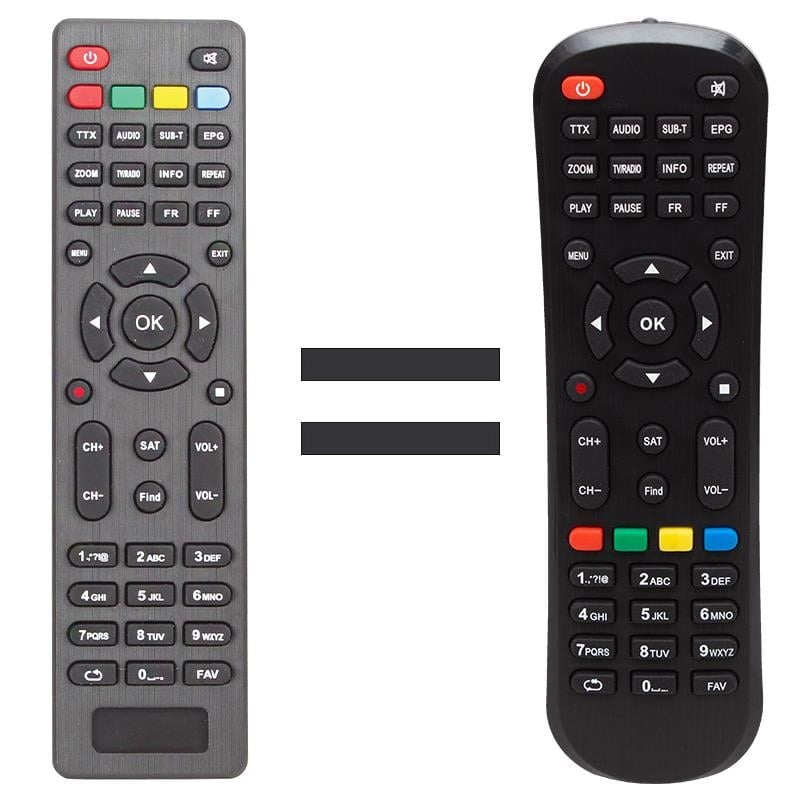 Forte-Elite Uydu Alıcı Kumandası 33990