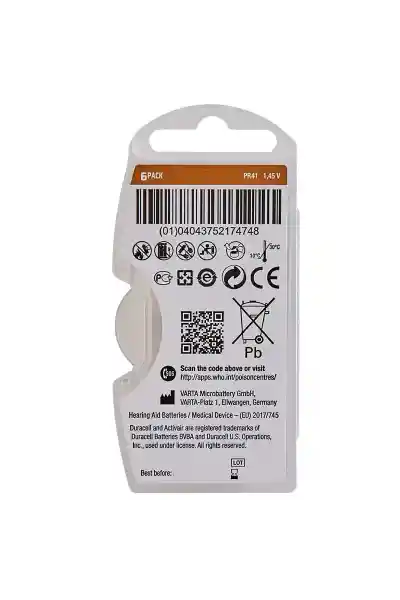 Duracell 312 No Kulaklık Pili (6'lı Paket) - Görsel 2