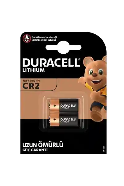 Duracell CR2 3 Volt Lityum 2'li Pil
