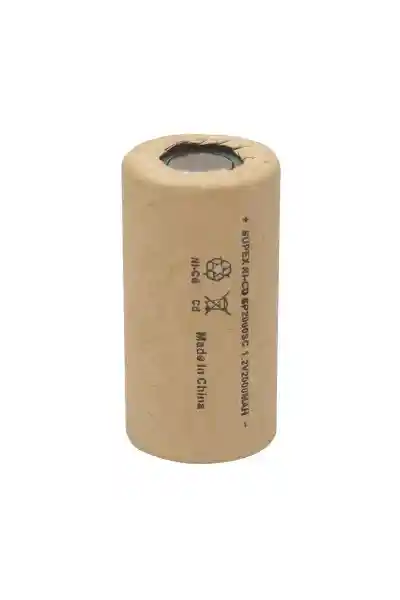 Supex Tekli 1.2 V 2000mA NI-CD Süpürge Pili 2000SC