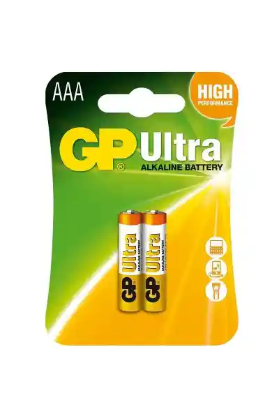 GP 24AU-2U2 Alkalin İnce AAA Kalem Pil 2'li - Görsel 2
