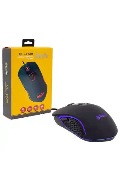 Hello HL-4729 Kablolu Oyuncu Gaming Mouse - Görsel 3