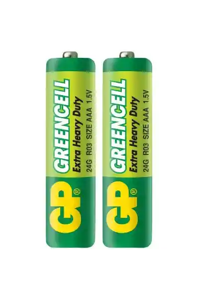 GP 24G-2S2 Greencell AAA 40'lı İnce Kalem Pil - Görsel 2