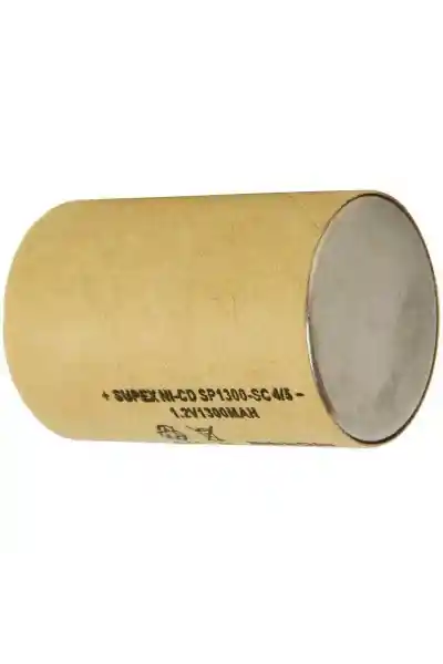 Supex SP1300-SC 1.2 Volt 1300 mAh Tekli Şarjlı Matkap Pili - Görsel 2