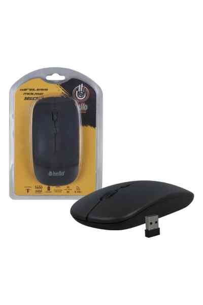 Hello HL-19092 USB 2.4Ghz 1600DPI Kablosuz Mouse - Ergonomik Tasarım - Görsel 5