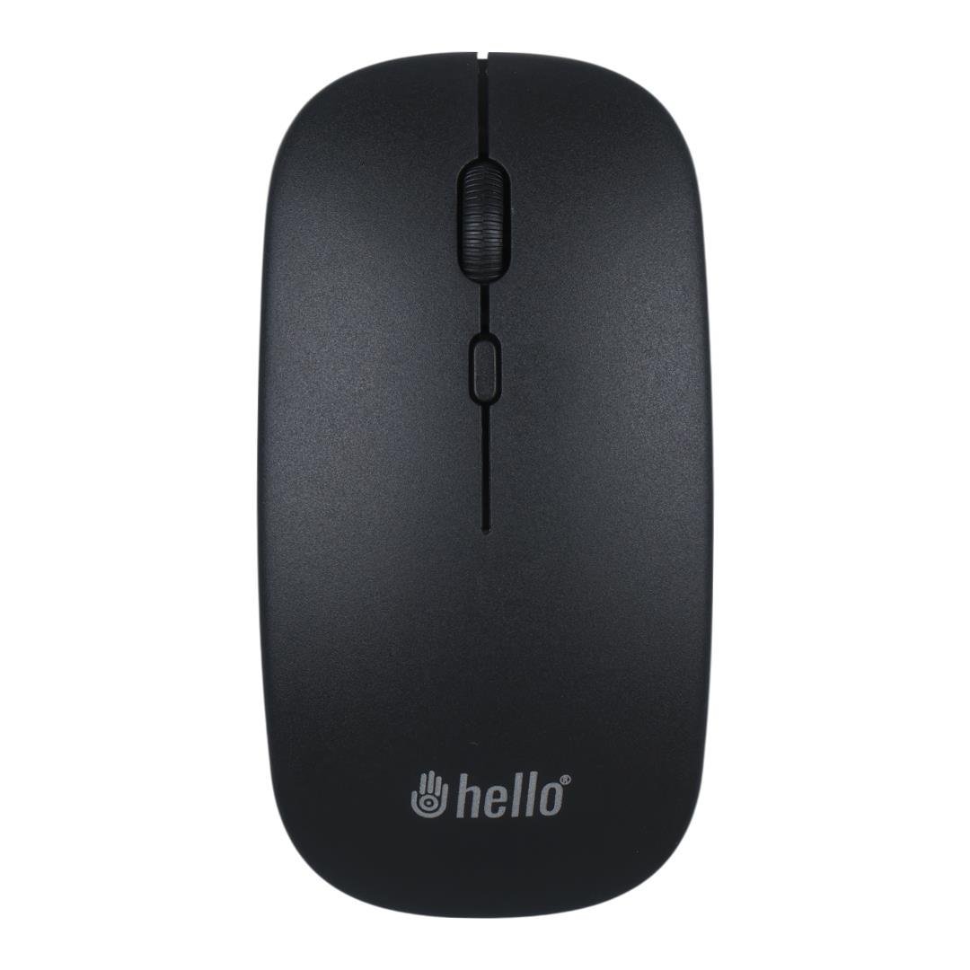hello-hl-19092-usb-2-f7f626 Hello HL-19092 USB 2.4Ghz 1600DPI Kablosuz Mouse - Ergonomik Tasarım - Görsel 1
