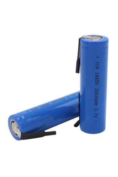 PowerMaster PM-13693 18650 3.7 Volt 3500mAh Şarjlı Lityum LI-ION Başlıksız Puntalı Pil (2'LI Paket) - Görsel 2