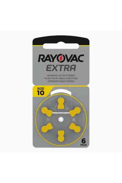 Rayovac 10 Numara Kulaklık Pili (6'lı Paket)