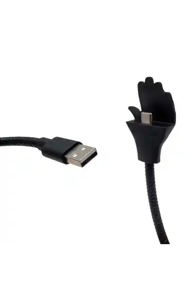 Powermaster Type-C Model El Tipi Telefon Tutacağı - Görsel 2