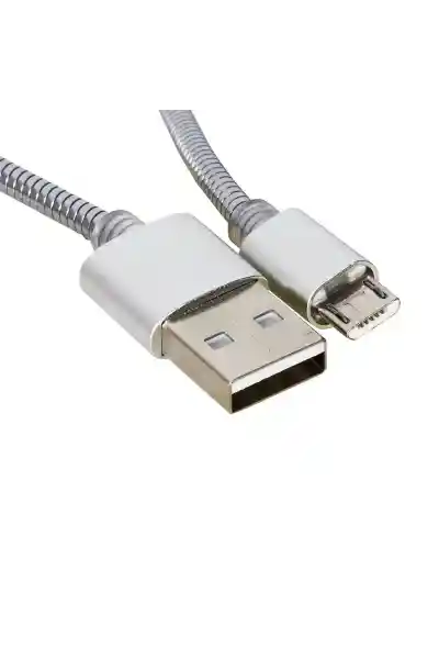 Powermaster Dataline Micro Serisi Örgülü Kısa Şarj Kablosu - Görsel 2