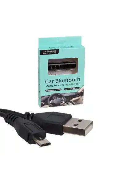 Powermaster BT-801 Oto Araç Bluetooth Aux Müzik Alıcı Çevirici Kiti - Görsel 2