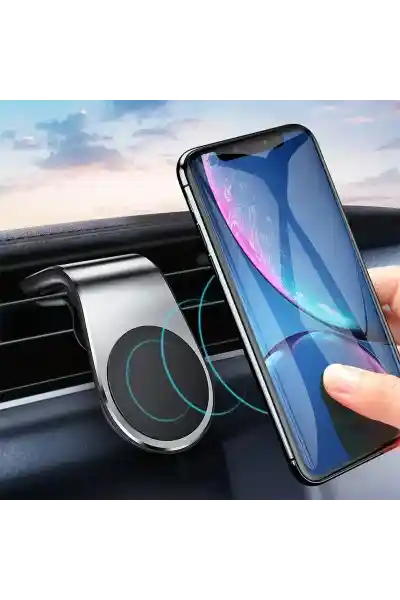Powermaster Araç İçi Manyetik Mıknatıslı Telefon Tutucu - Görsel 2