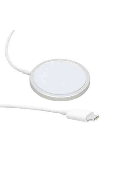 Powermaster MagSafe Magnet Wireless Şarj Cihazı 5V/3A USB Type-C - Görsel 2