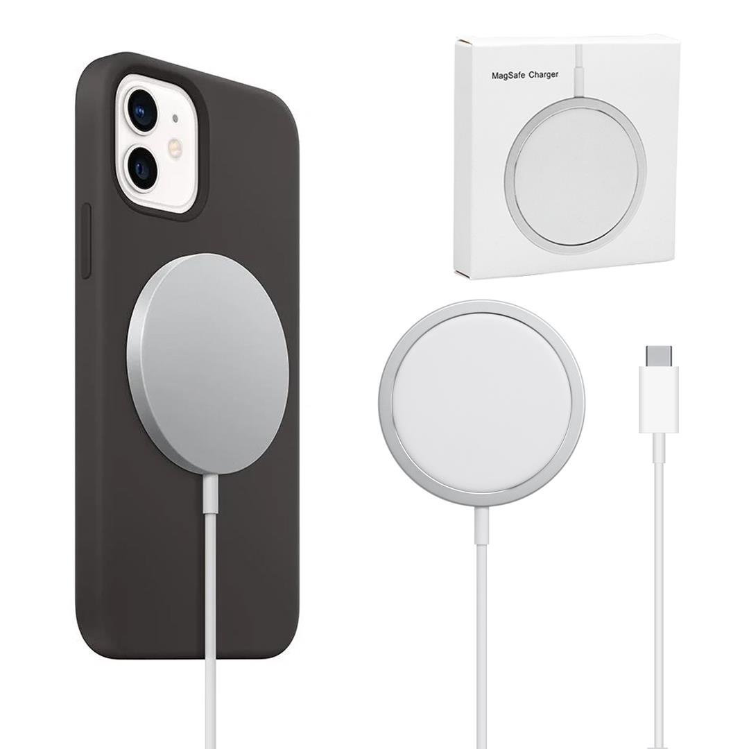 Powermaster MagSafe Magnet Wireless Şarj Cihazı 5V/3A USB Type-C