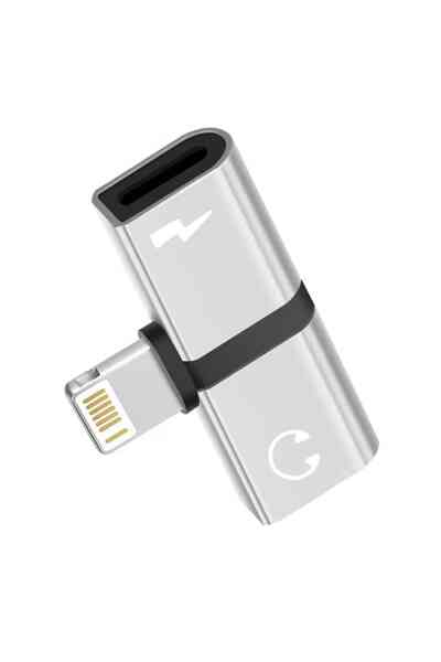 Powermaster PM-18316 iPhone Lightning Şarj Kulaklık Çevirici Adaptör Jack - Görsel 2