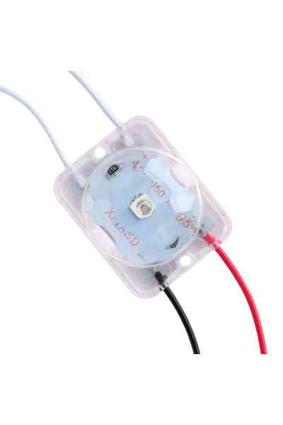 Powermaster Parlak Yanıp Sönen 24 Volt 1.5 Watt RGB Cob Modül Led