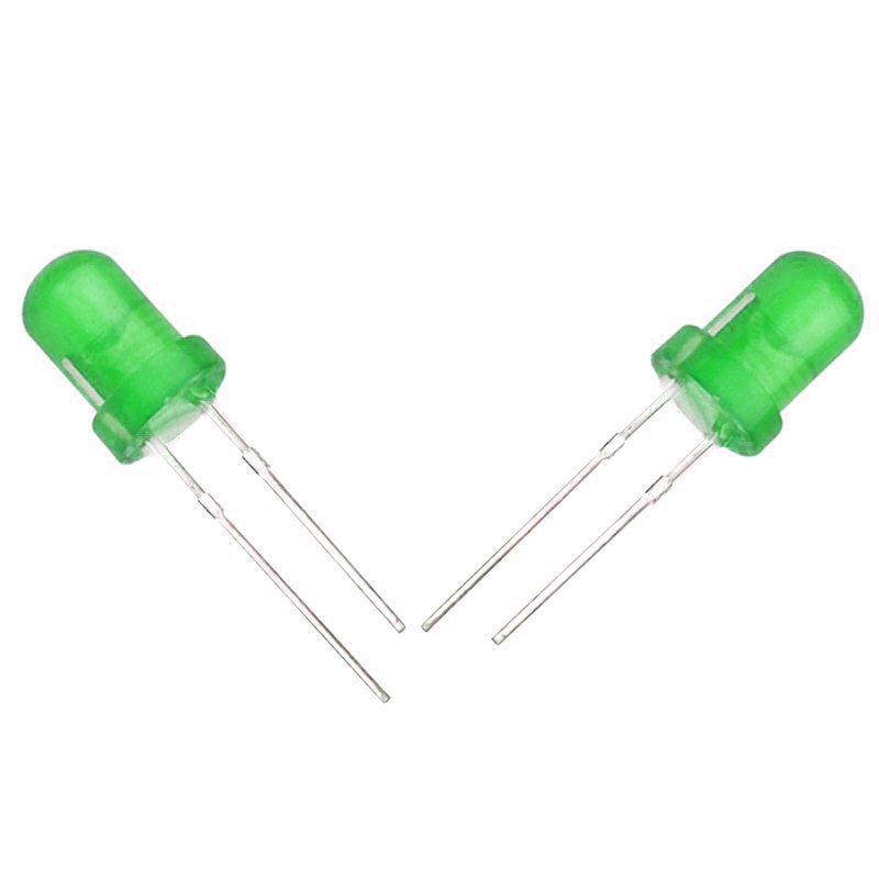 Halmet Led 5 Mm Yeşil 1000 Adet