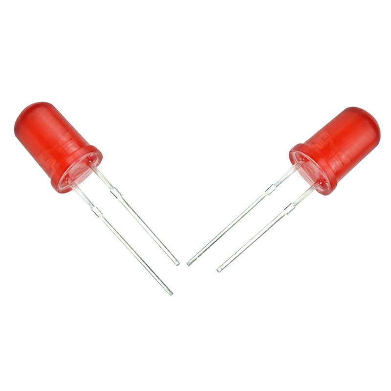 Halmet Led 4.8mm Kırmızı 1000'li