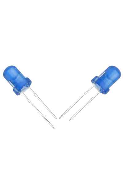 Halmet Mantar Led 5 Mm Mavi (1000'li)