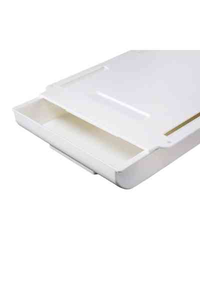 Kendinden Yapışkanlı Portatif Plastik Masa Altı Orta Boy Çekmece - Görsel 2