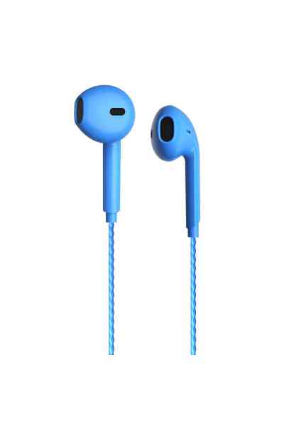 Lenovo Lecoo EH104BL 3.5 Mm Jacklı Kablolu Kulak İçi Mikrofonlu Kulaklık Mavi - Görsel 3