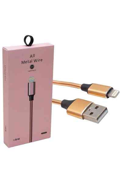 Powermaster PM-3800 Metal Lightning Şarj Kablosu