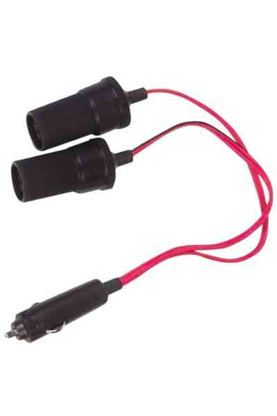 Çakmak Fiş Çoklayıcı 2'li (1 Erkek- 2 Dişi)