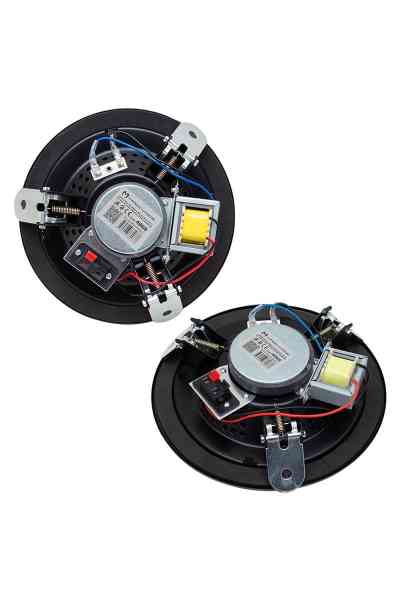Magicvoice MV-4868 6 İnç 16 CM 10 Watt 100 Volt Alçıpan Trafolu Siyah Hoparlör - Görsel 2