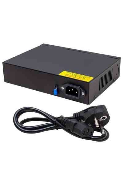 Powermaster POE4+2 72W 10/100 MBPS Poe Ethernet Switch - Görsel 2