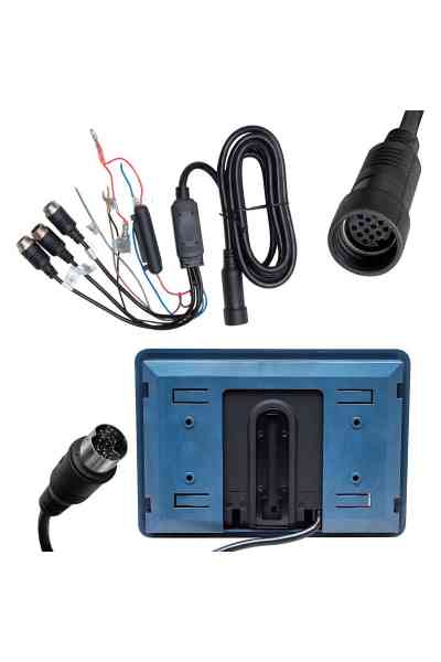 Powermaster PM-5879 7'' 12V-24V 3 Kanal AV Girişli Monitör - Görsel 2