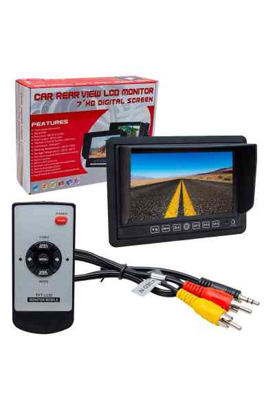 Powermaster PM-5879 7'' 12V-24V 3 Kanal AV Girişli Monitör - Görsel 3