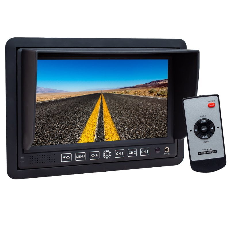 Powermaster PM-5879 7'' 12V-24V 3 Kanal AV Girişli Monitör